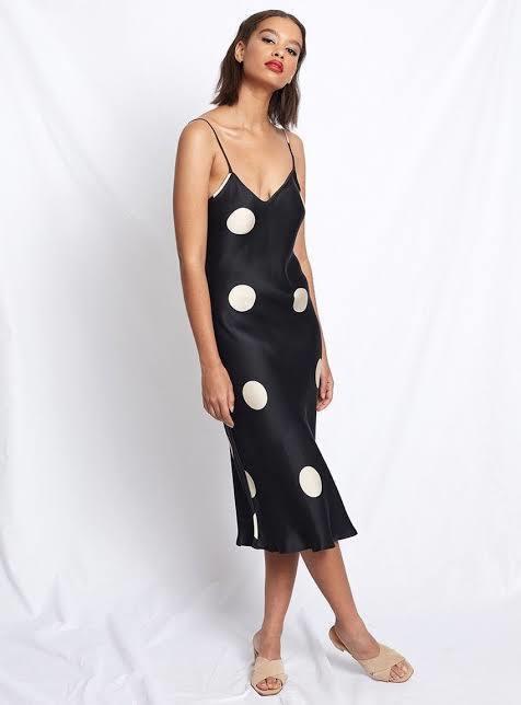 Silk Laundry 90s Slip Dress Size S photo 2