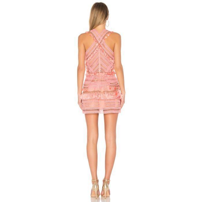 Thurley Foxtrot Dress Pink Size 6 photo 2