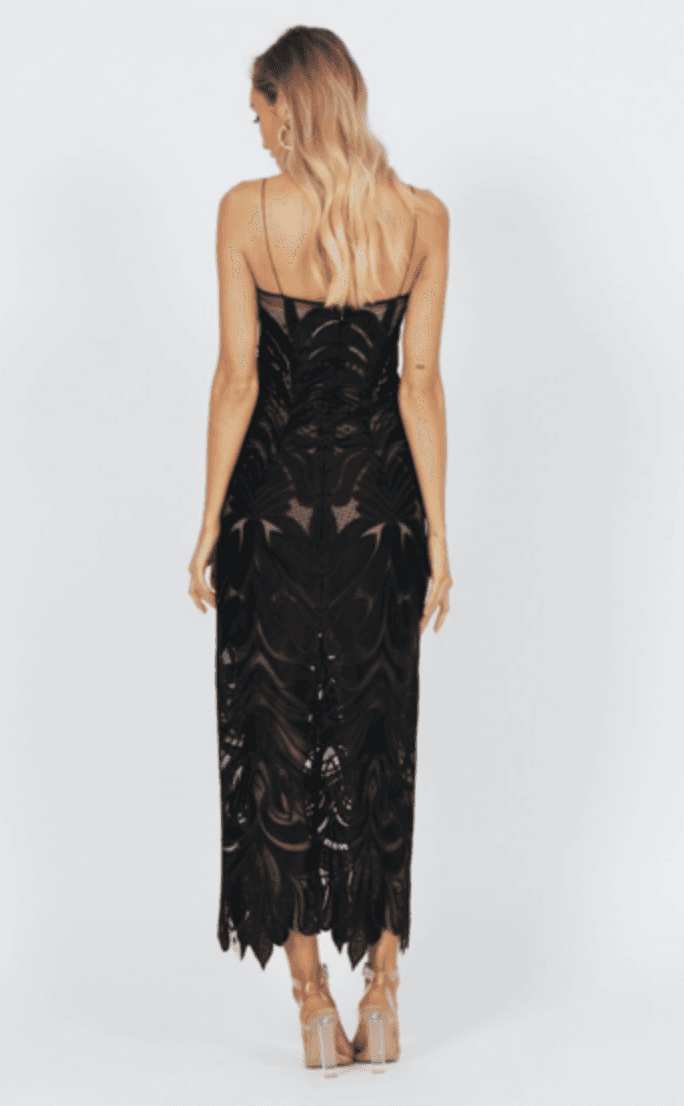 Natalie Rolt Mimi Gown Black Size 8 photo 4