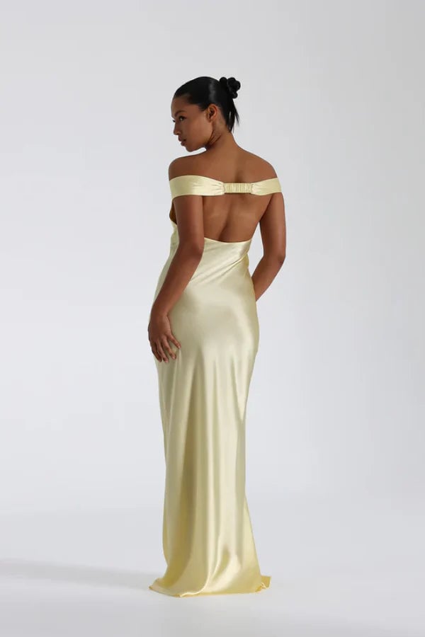 NATALIE ROLT BRIDGET GOWN - LEMON photo 3