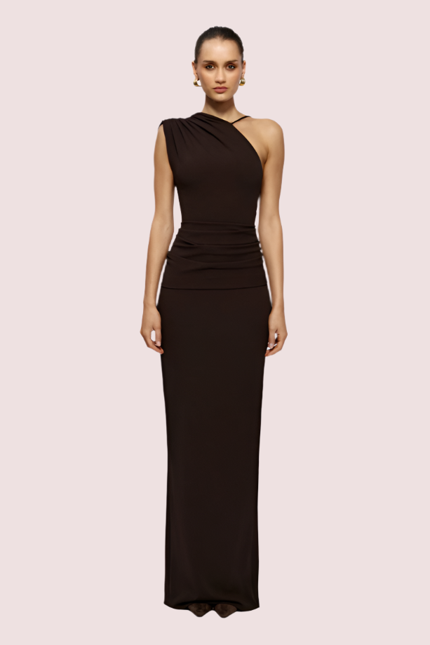 Effie Kats Greer Gown - Chocolate photo 3
