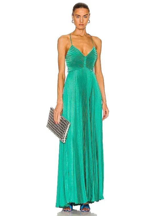 ALC Aries Dress Viridian Green Size 0 photo 4