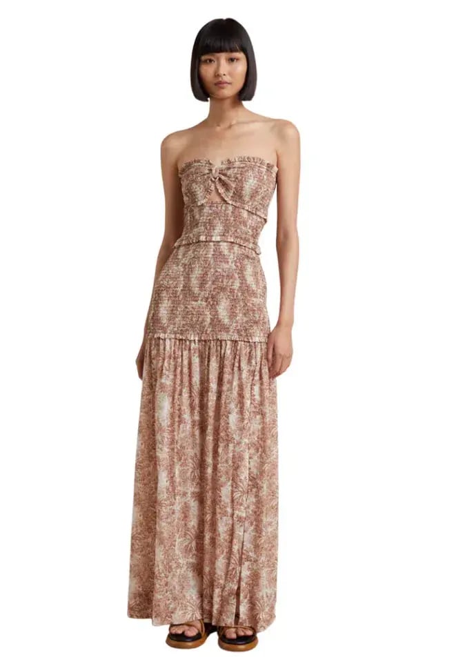 Bec & Bridge Gloria Maxi Dress in Brown Size 10 photo 2