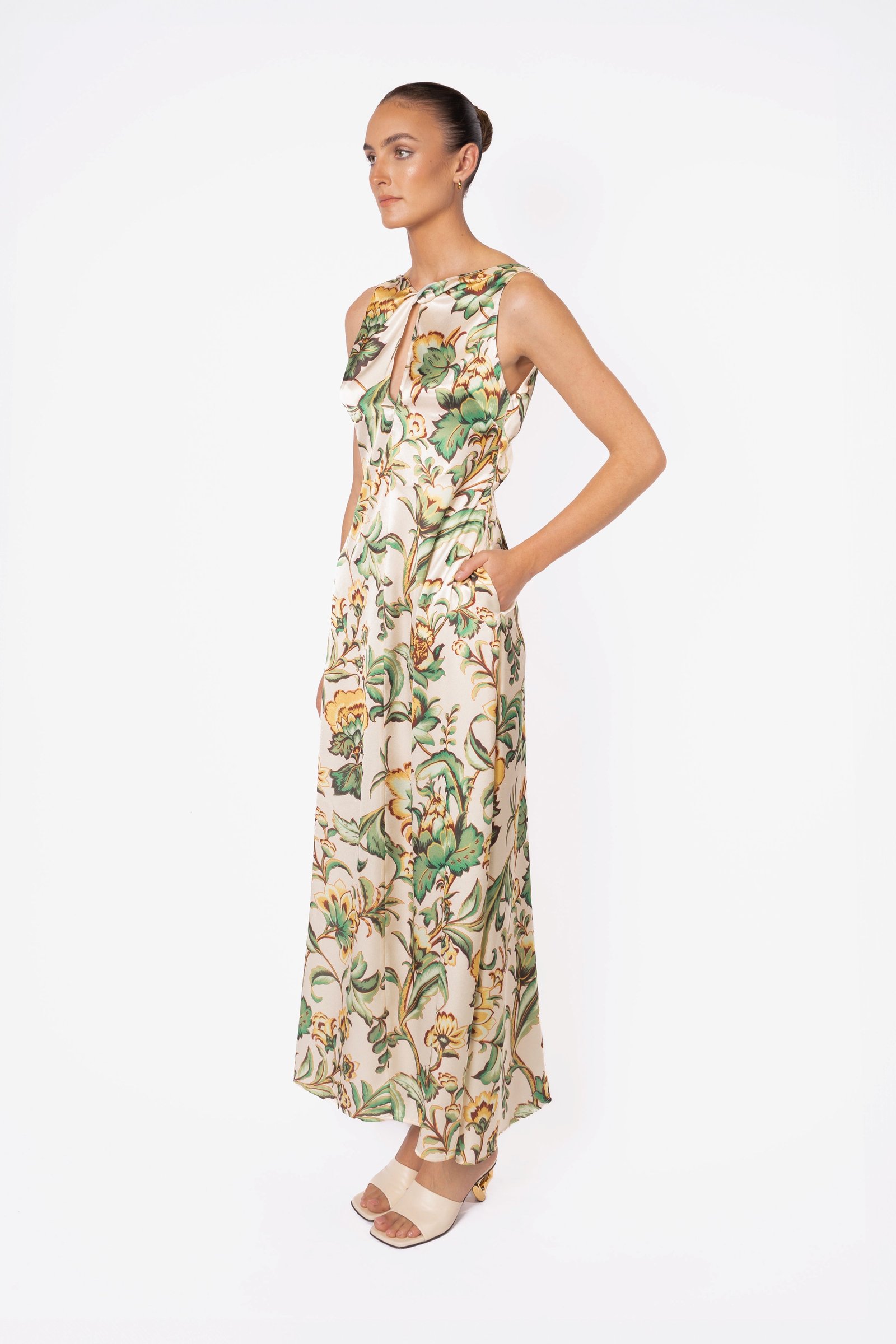 ONE FELL SWOOP LU MAXI DRESS - VERANDA photo 11