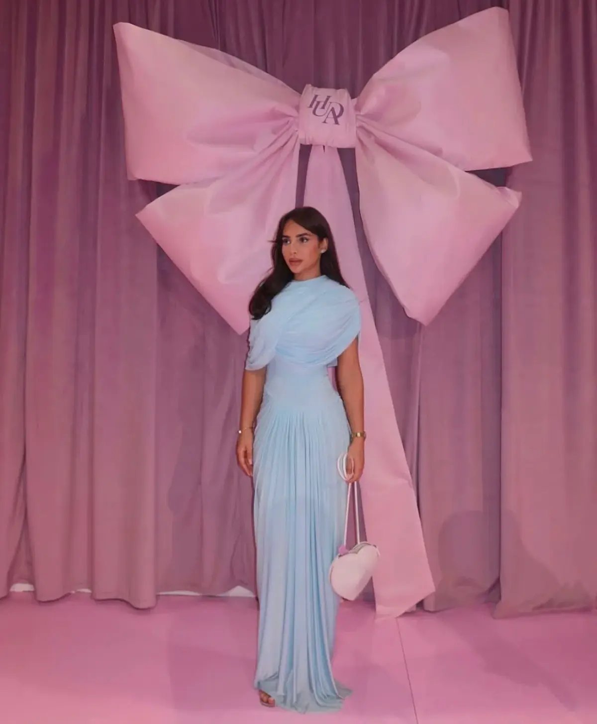 Deme By Gabriella Jasmine Pleated Floor Length Gown Dress in Baby Blue Size S / AU 8 photo 4