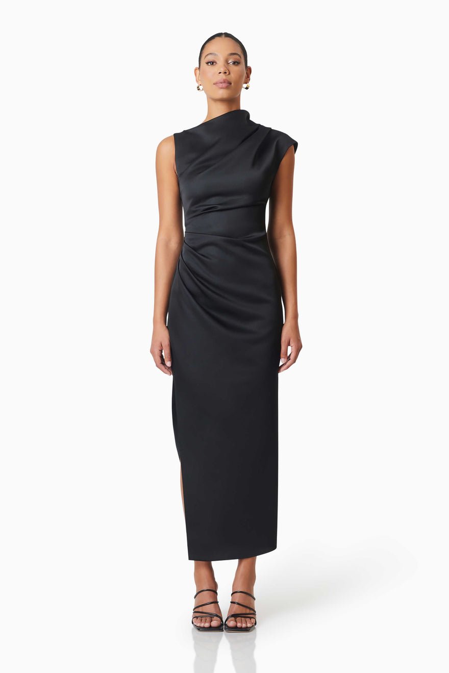 Elliatt Coralie Maxi Dress - Black photo 4