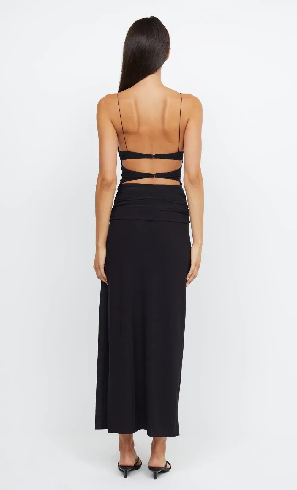 Bec & Bridge Montana Twist Maxi Dress  Black Size 8 photo 3