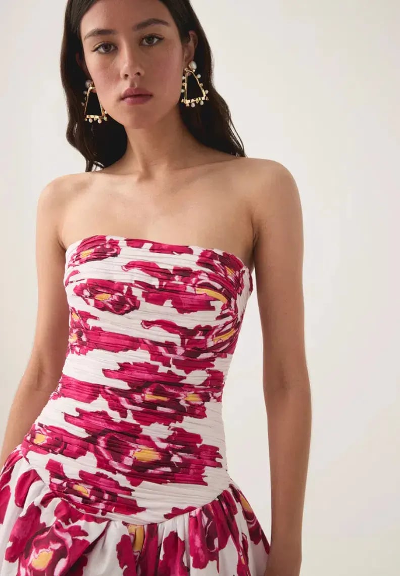 Aje Behold Maxi Dress Boldly Blooming Size 6 photo 5