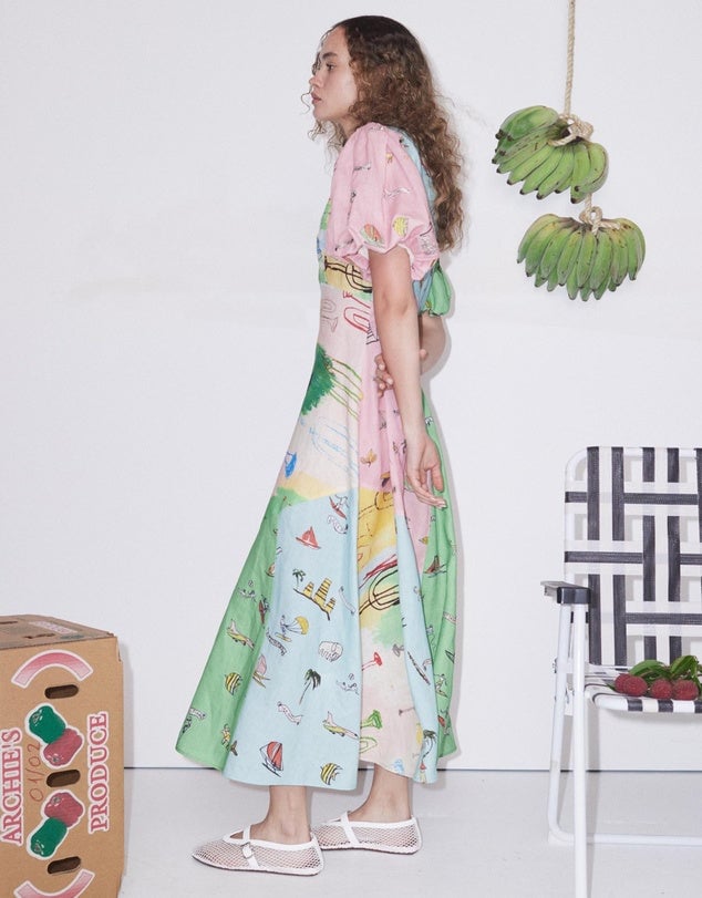 Alemais Jet Midi Dress photo 3
