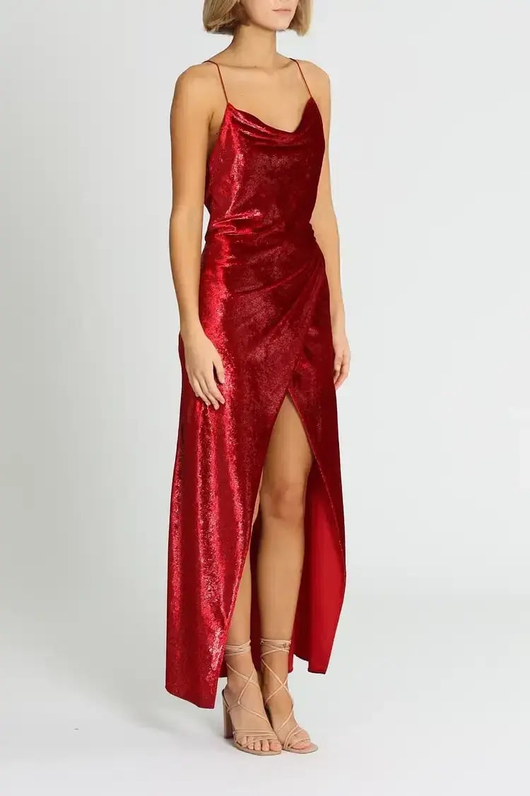 Camilla and Marc Mickey Slip Dress Red Size 6 photo 2