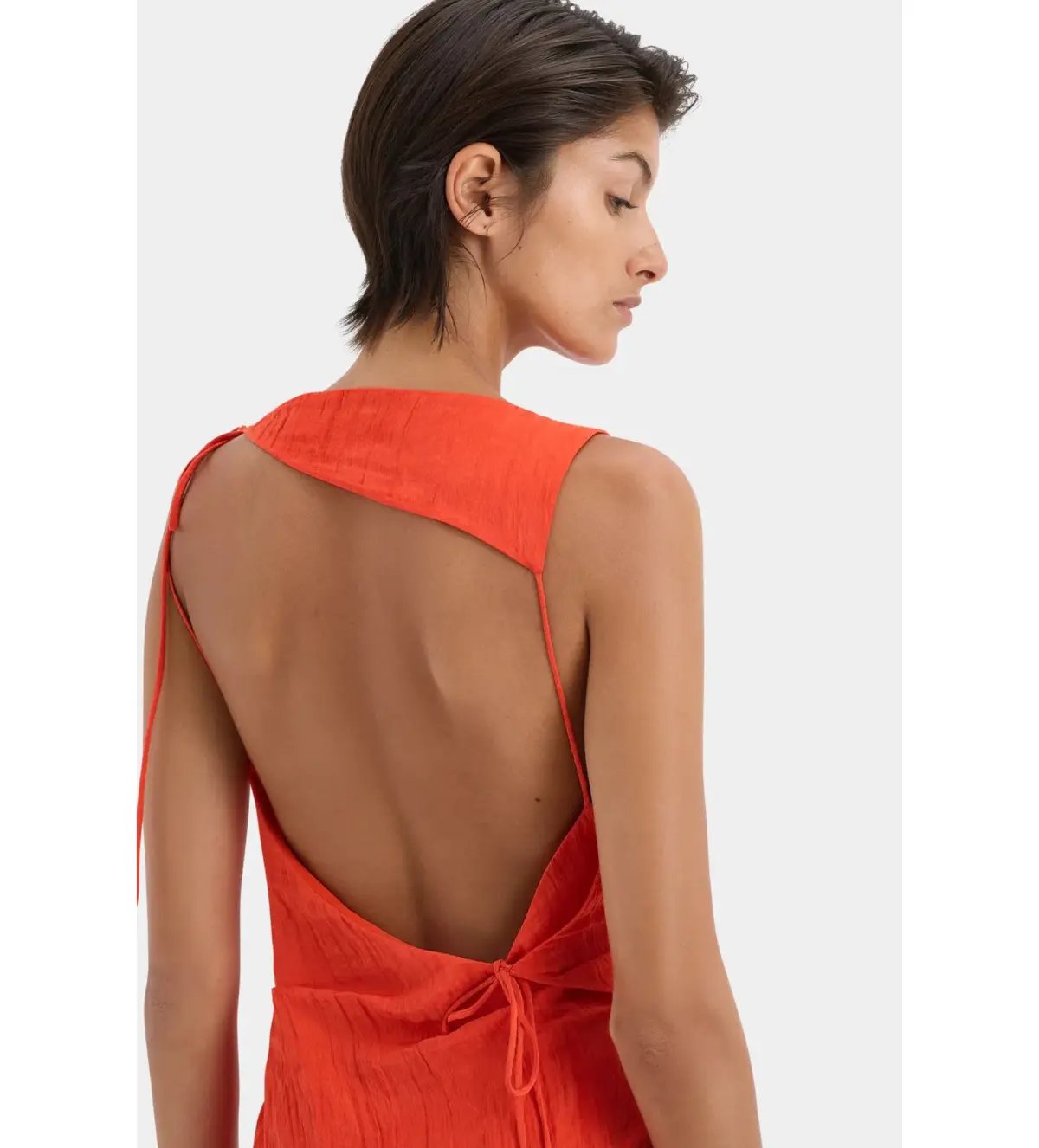 Sir the Label Ligera Mini Dress Tangerine Size 2 AU 10 photo 4