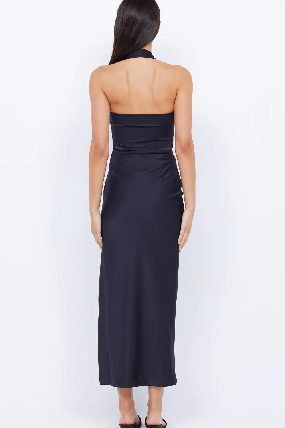 BEC & BRIDGE ULA ASYM MAXI DRESS - BLACK photo 3