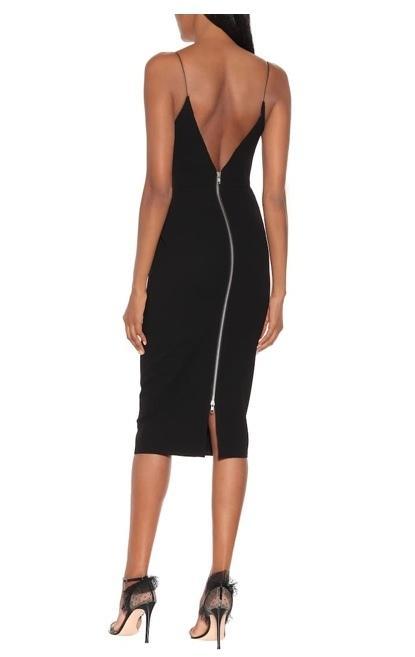 Alex Perry Mercer Dress Black Size 6 photo 2