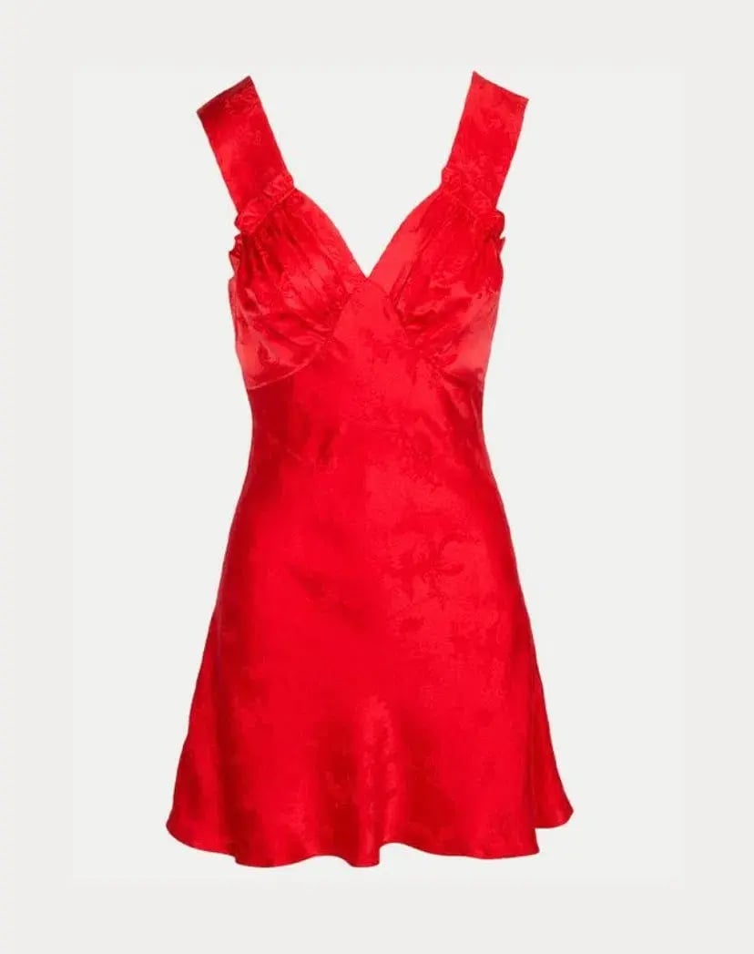 Realisation Par The Roxy Mini Dress Red Dragon Size XS / AU 6 photo 2