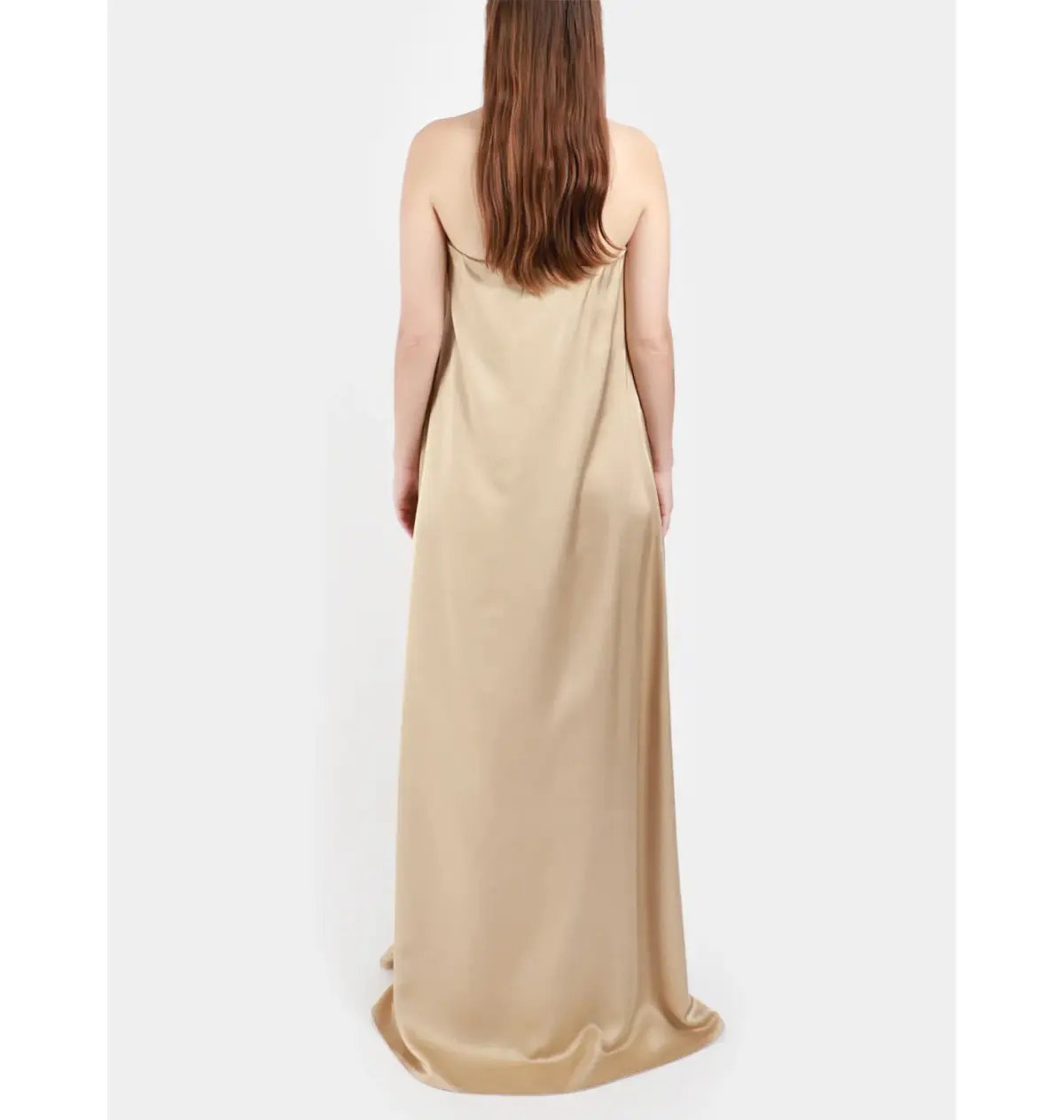 Esse Studios Gilded Column Dress Cream Size AU 6 photo 3