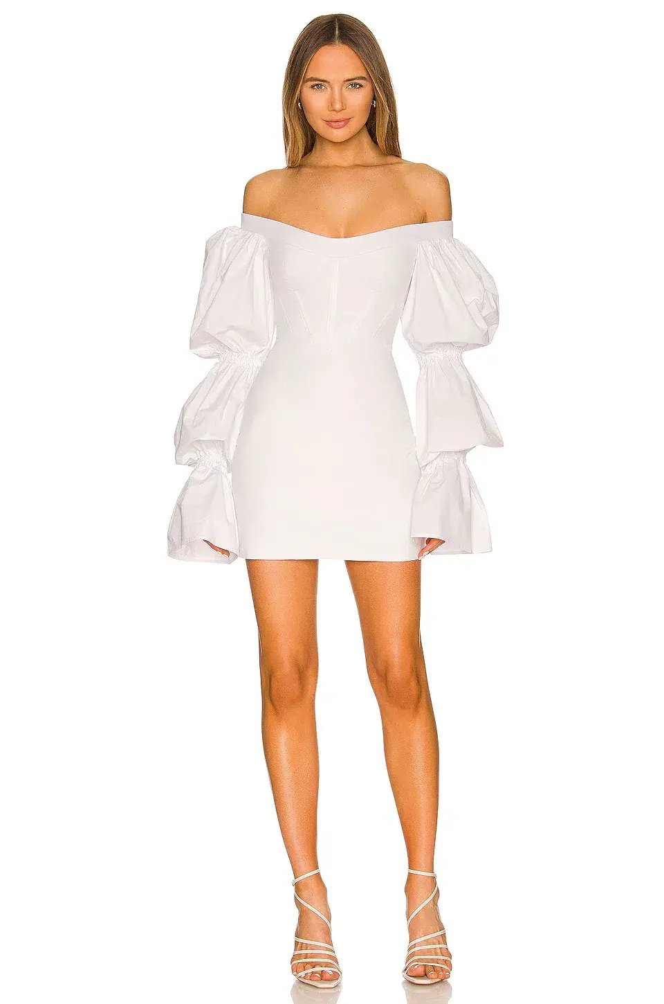 Natalie Rolt Kenzy Mini Dress White Size 8 photo 2