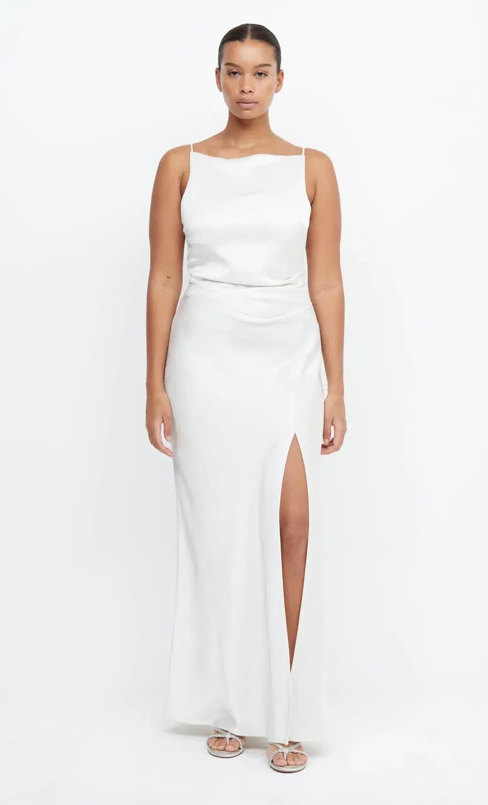 Bec & Bride The Dreamer Maxi Dress Ivory Size 8 photo 3