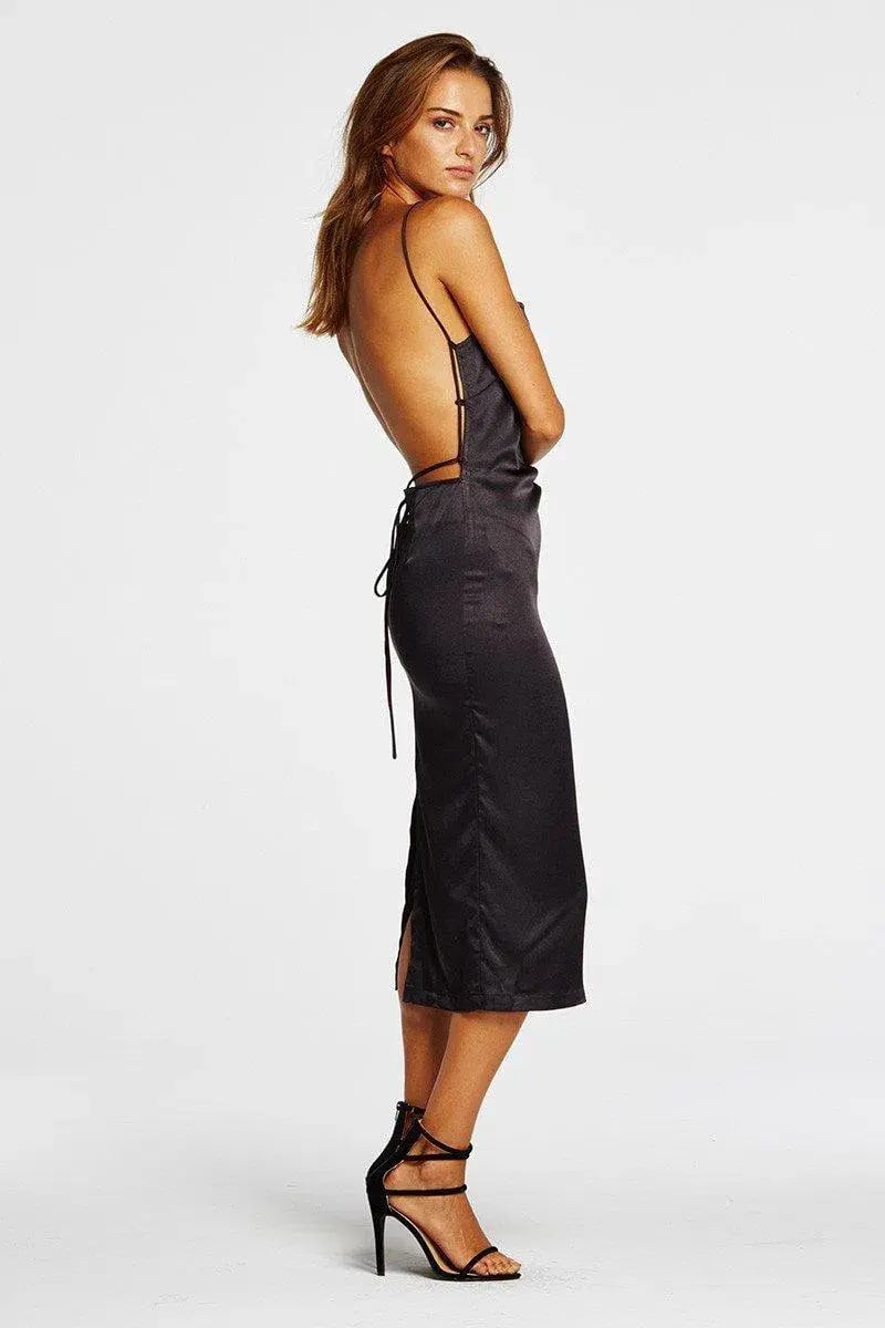 Maurie & Eve Apache Dress Black Midi Size AU 8 photo 2
