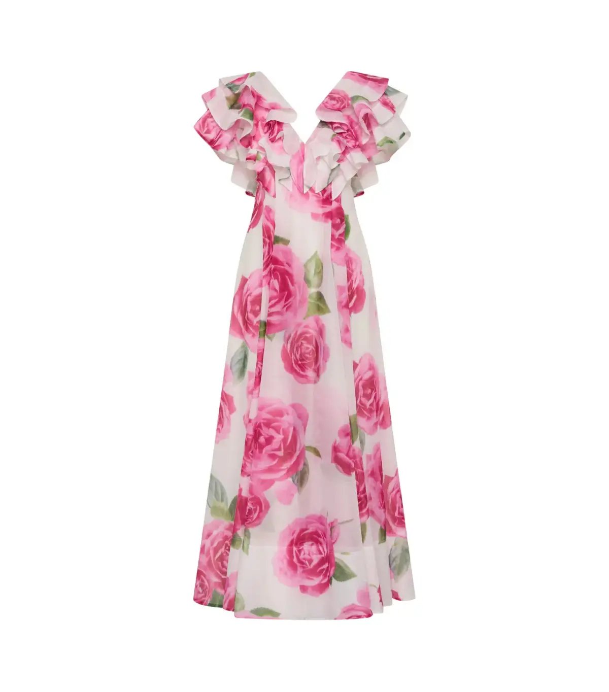 Aje Olea Maxi Dress in Soft Rose Light Size AU 12 photo 3