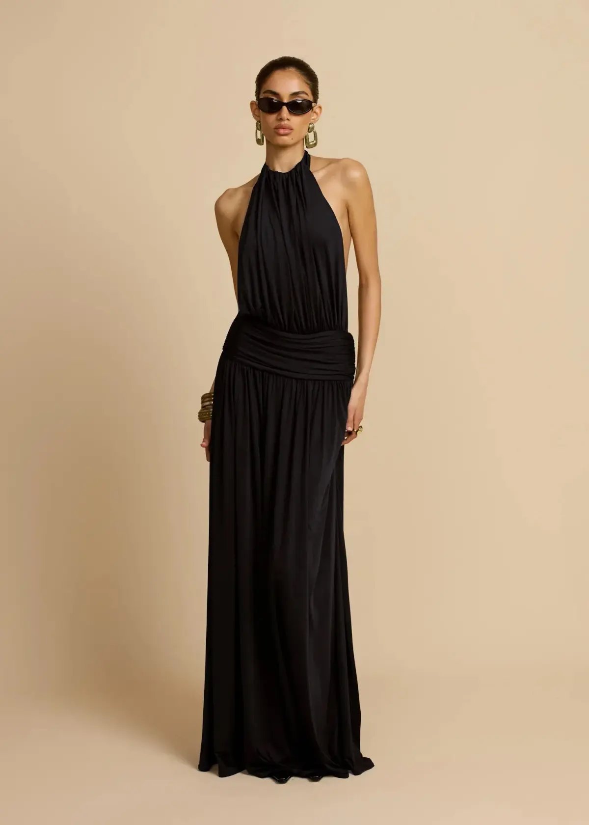 Arcina Ori Santina Maxi Dress Black Size M / AU 10 photo 3