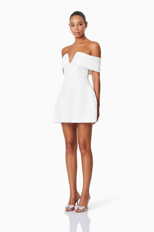 ELLIATT ALICE PARTY DRESS - IVORY photo 3