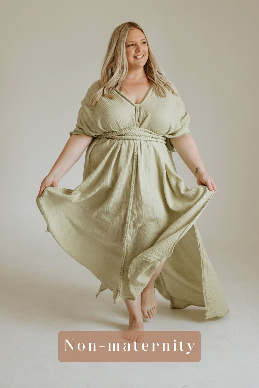 Chic Le Frique Ophelia Maxi Dress - Pistachio photo 4
