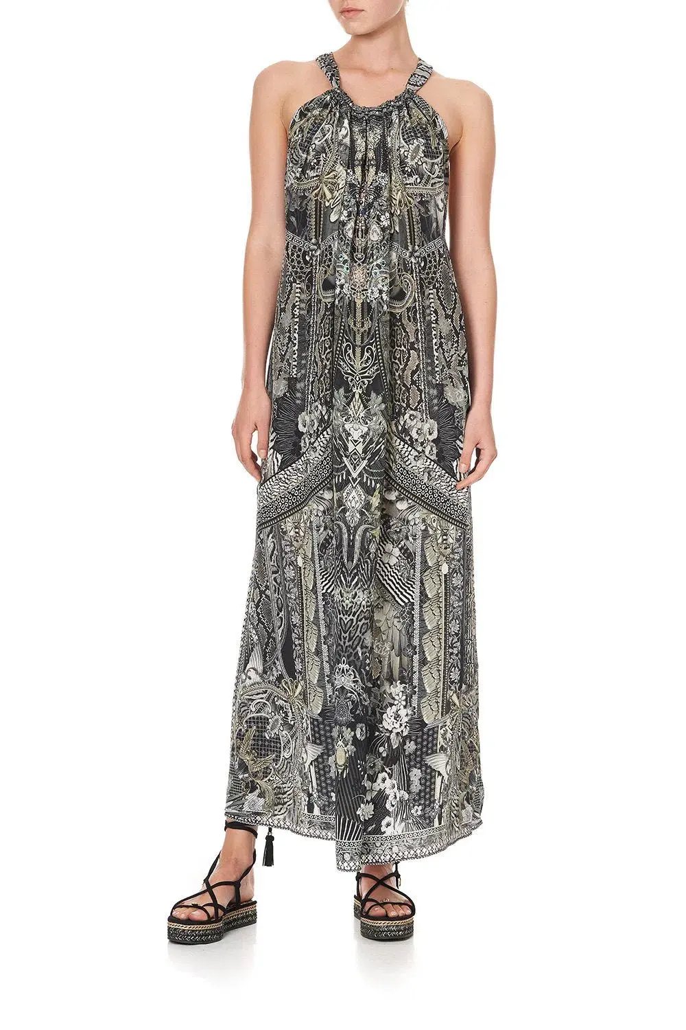 Camilla Drawstring Dress in One Tribe One Size photo 2