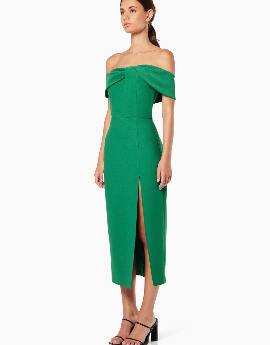 Elliatt Antique Dress, Jade photo 3