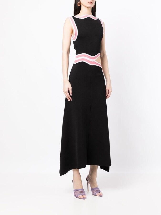 Rachel Gilbert Elias Dress Black photo 2