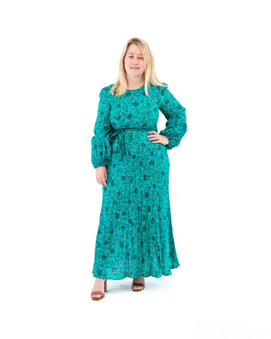 Zimmermann Lulu High Neck Dress Floral Size 14 / 3 photo 3