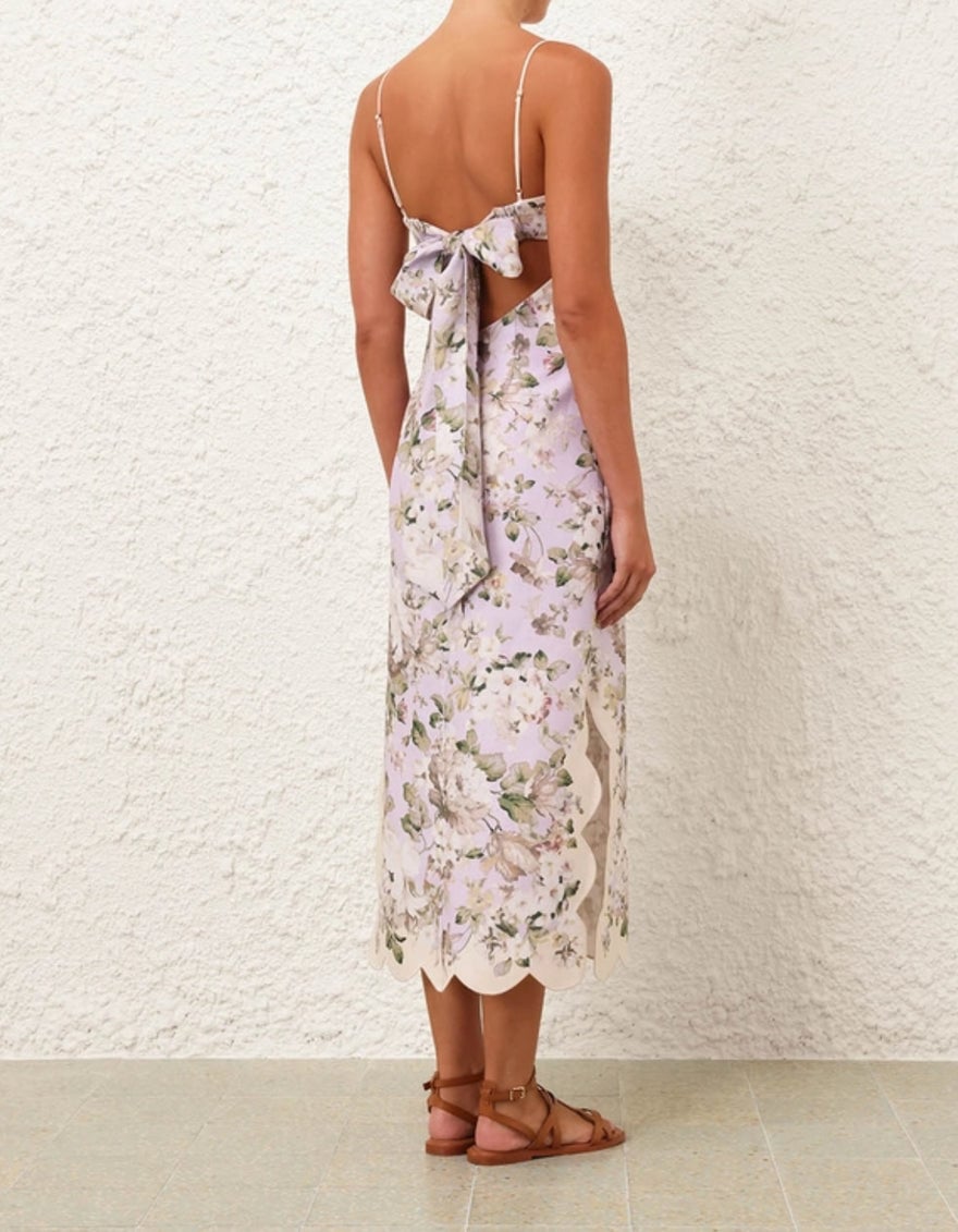 Zimmermann Acacia Scallop Midi Dress photo 2