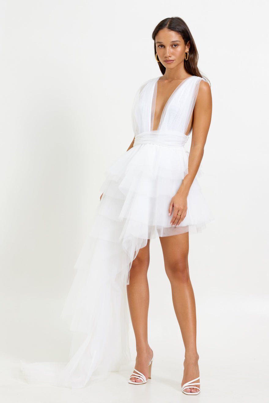 Lexi Lola Dress - White photo 2