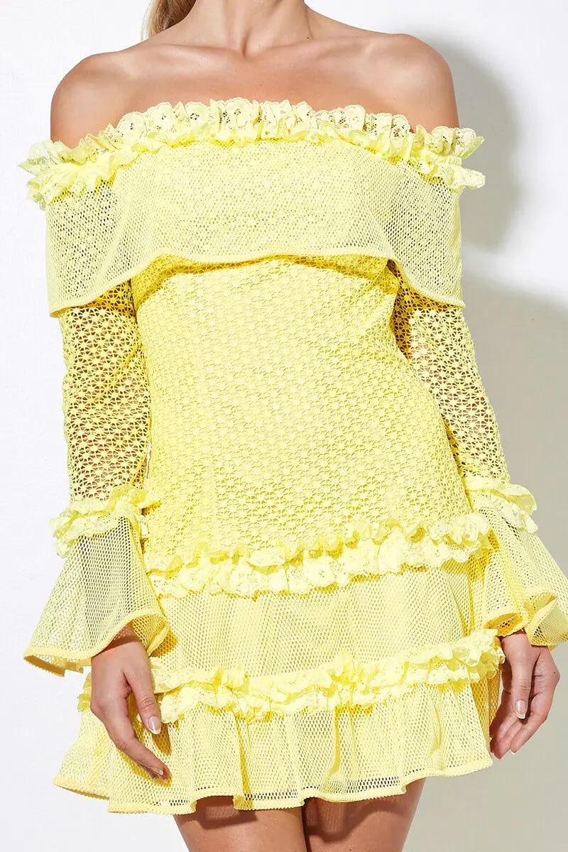 Mossman The Mood Swing Dress Yellow Size 6 photo 2