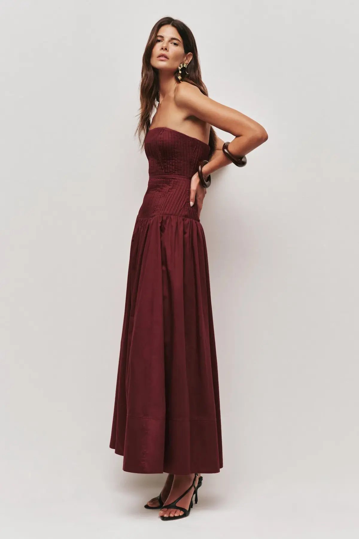 Aje Vacation Maxi Gown in Plum Size 10 photo 2