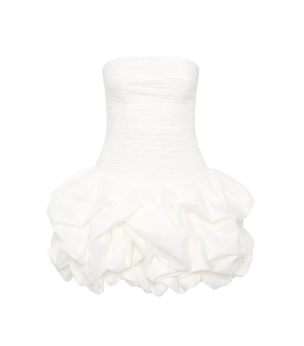 Aje Violette Bubble Hem Mini Dress Ivory Size AU 8 photo 6