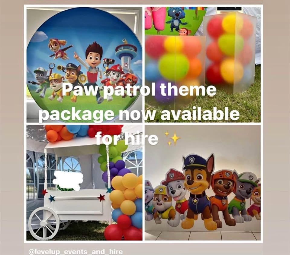 Paw patrol package hire photo 4
