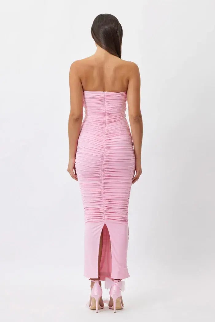 Bianca and Bridgette Tara Dress Pink Size 8 photo 2