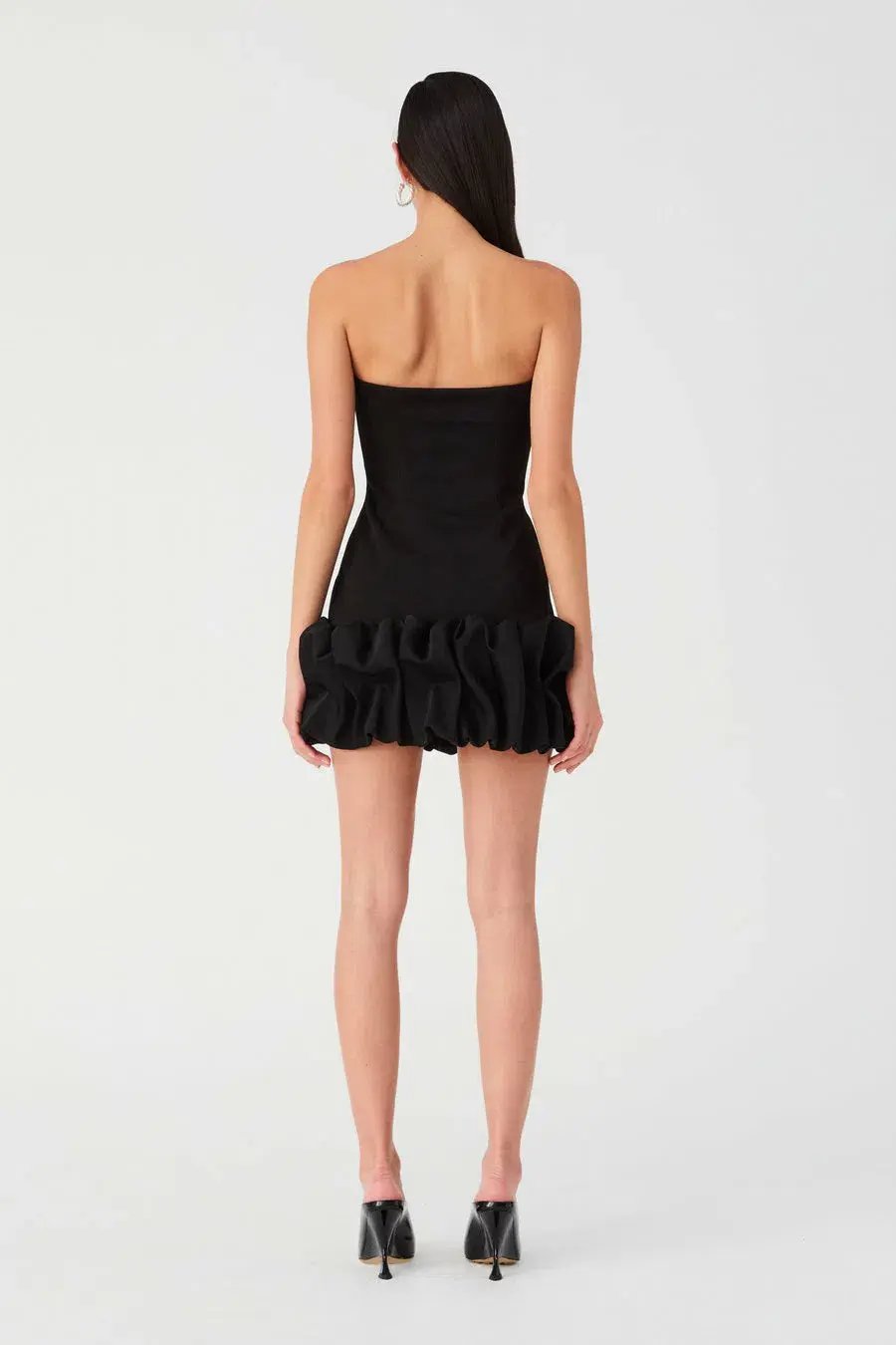 Misha Saphira Mini Dress Black Size 6/XS photo 3