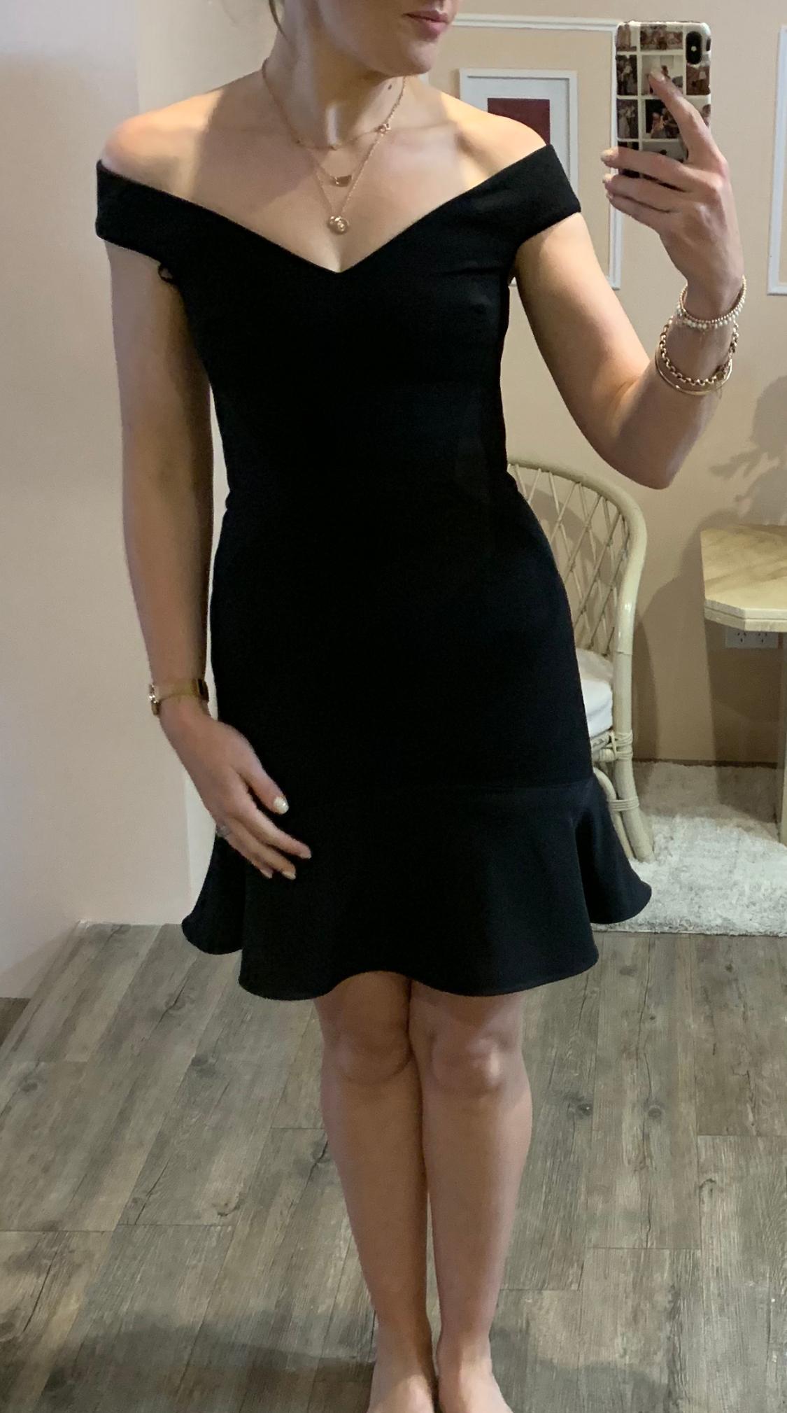 Rebecca Vallance Anise mini dress black photo 4