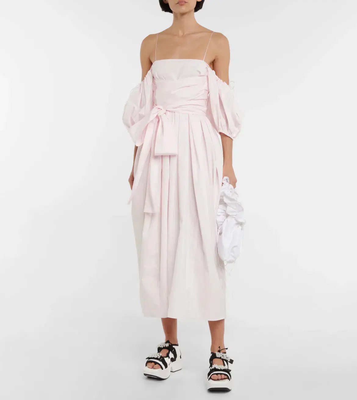 Susie Maxi Dress in ballet pink bec and bridge photo 4