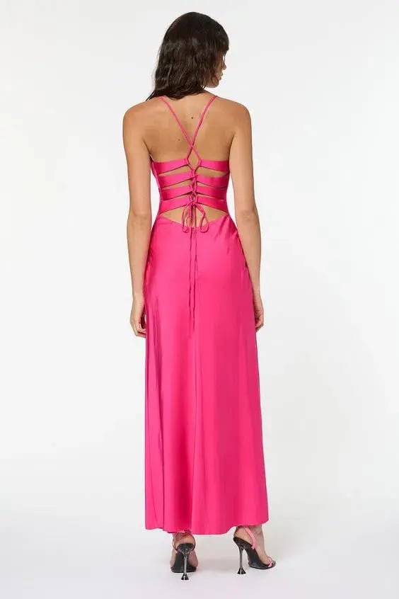 Manning Cartell Time To Shine Slip Dress Pink Size 8 photo 3