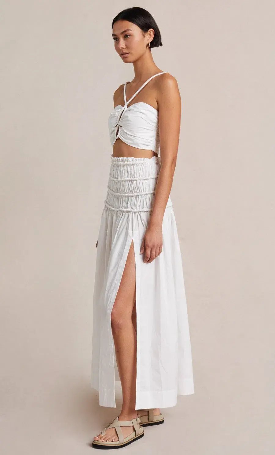 Bec & Bridge Eli Crop Top White Size 10 / M photo 2