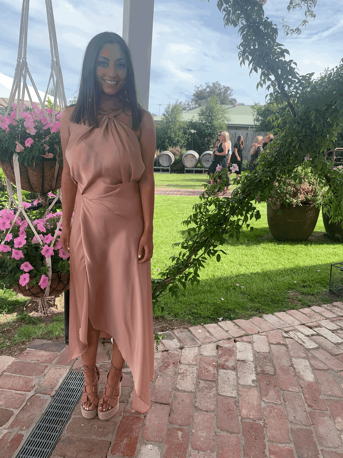 One Fell Swoop- Audrey dress in dusty rose photo 2