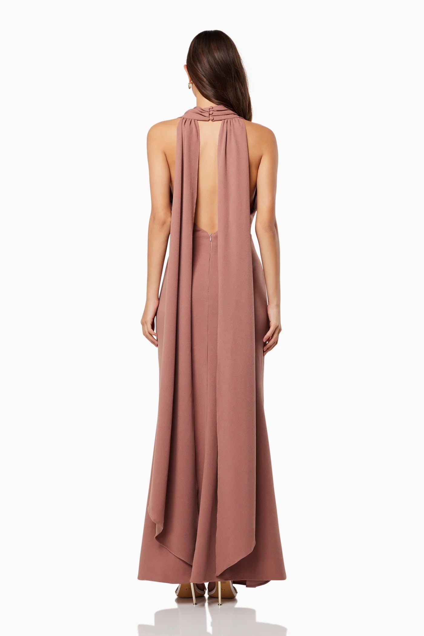ELLIATT ZEPHYRA GOWN - TAN photo 5
