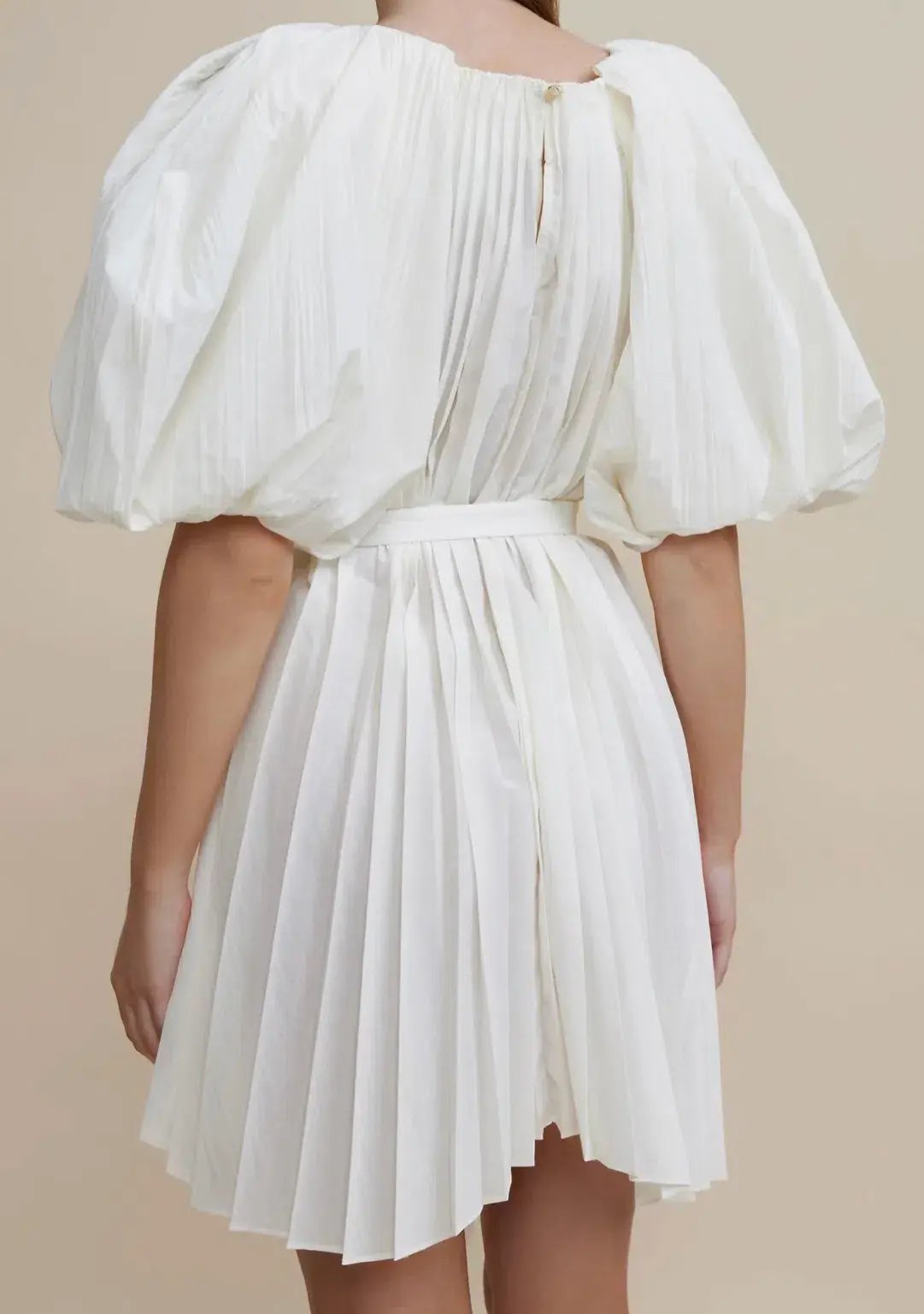Acler Hudson Mini Dress in White Size 10 photo 2