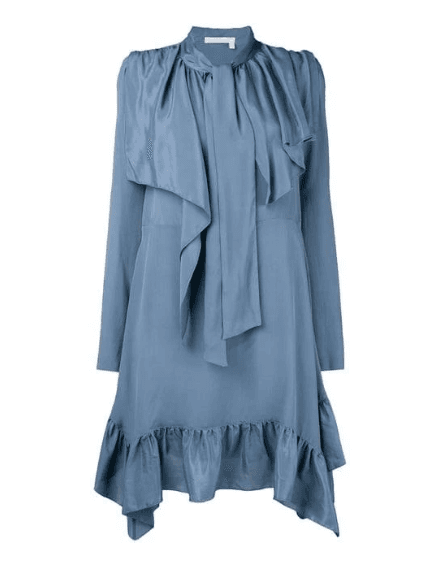 Chloe Ruffle Mini Dress size 6 photo 2