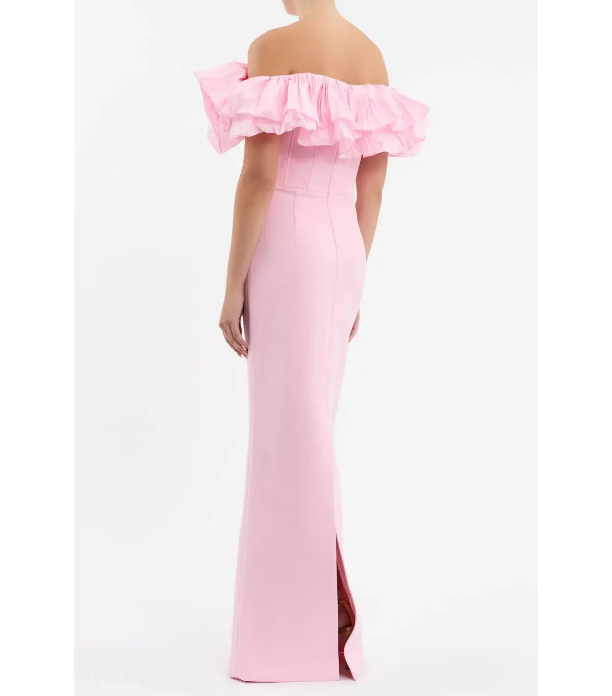 Rebecca Vallance Jenna Off Shoulder Gown Pink Size AU 4 photo 4