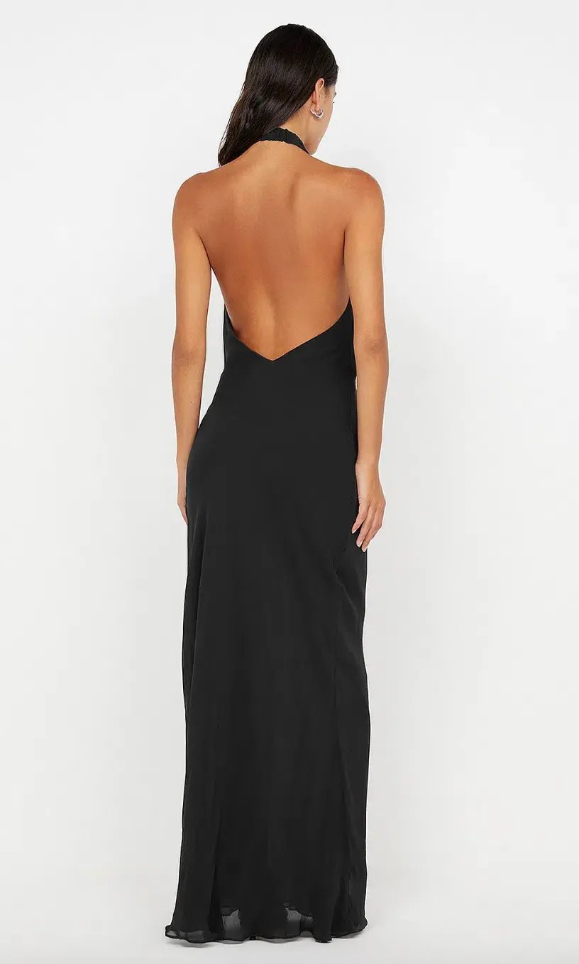Bec Bridge Soneva Wrap Dress Black Size 8 photo 4