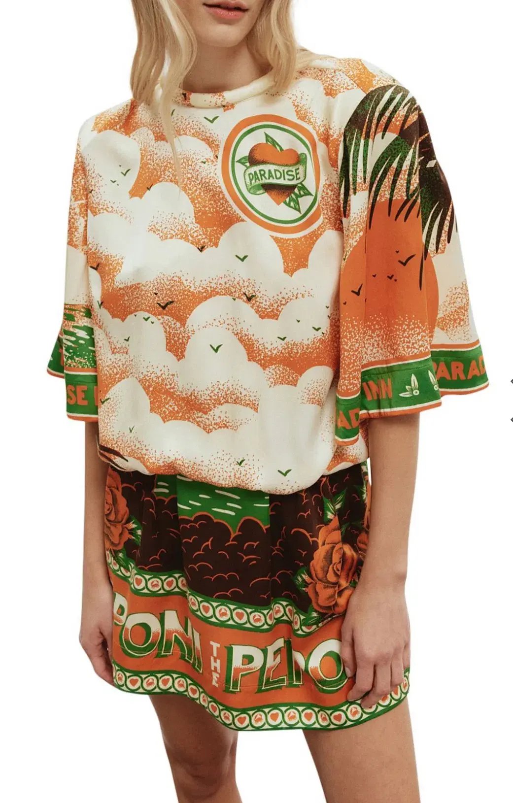 ALEMAIS Bunglalow Mini Dress Multi Size 8 photo 3