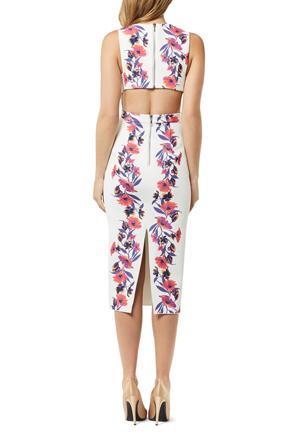 YEOJIN BAE Adele Double Crepe Floral Dress photo 2